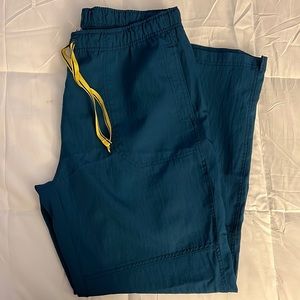 Scrub pants and 2 tops bundle Caribbean Blue